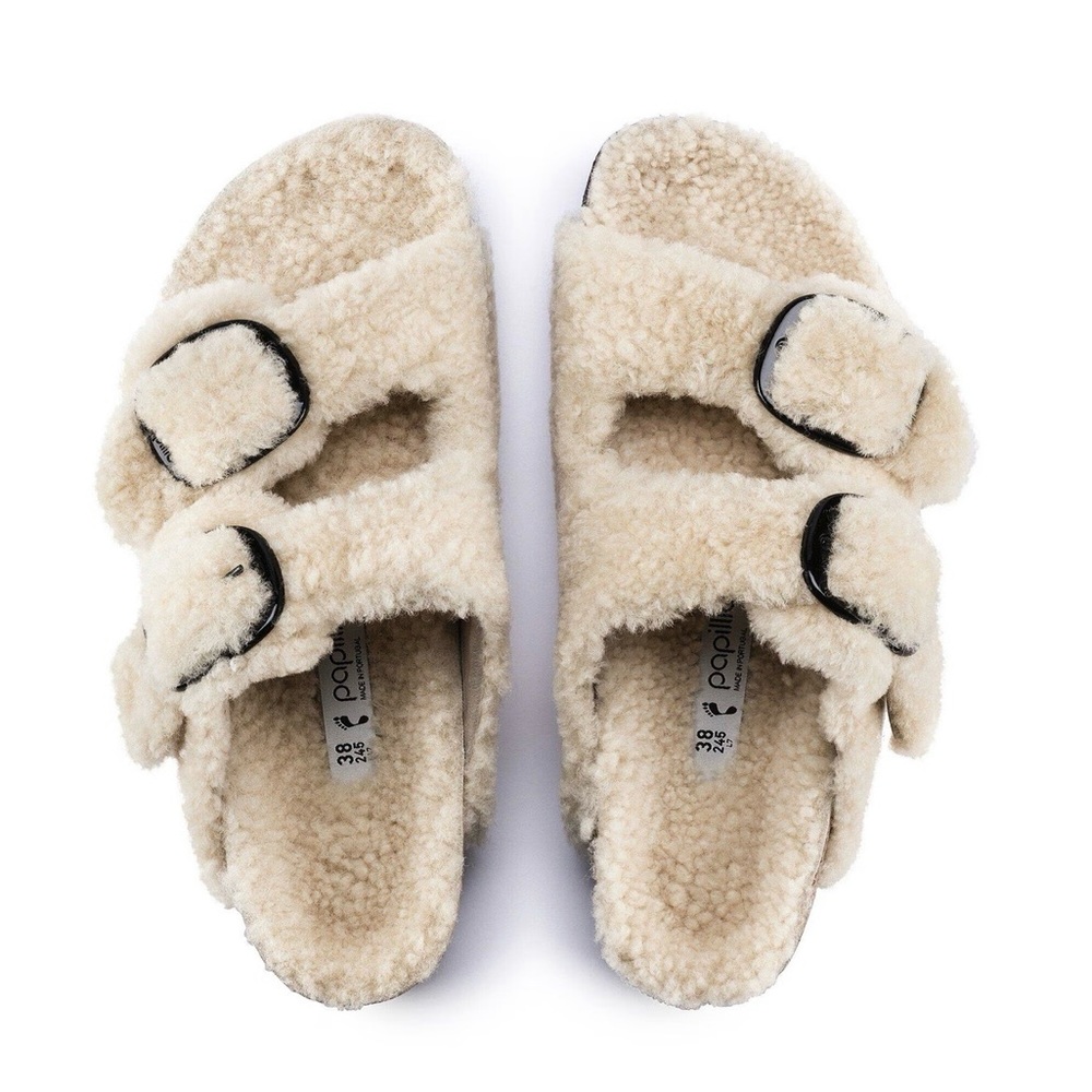 Birkenstock Papillo Arizona Shearling Sandals
